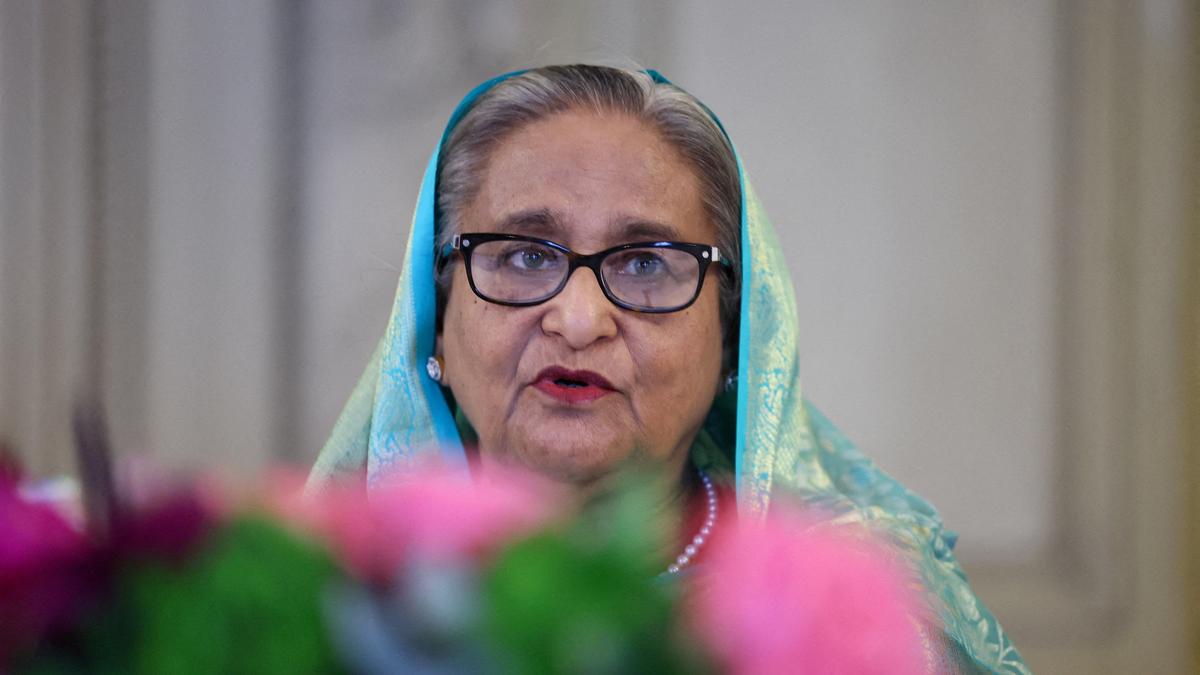 Former Bangladesh PM Sheikh Hasina calls upon supporters to pray at Bangabandhu Bhavan on August 15 – The Hindu