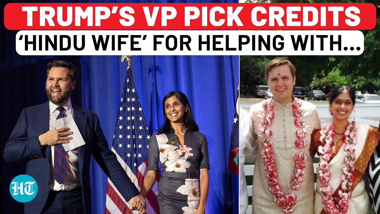 How wife’s Hindu faith helped JD Vance, Trump’s vice president pick