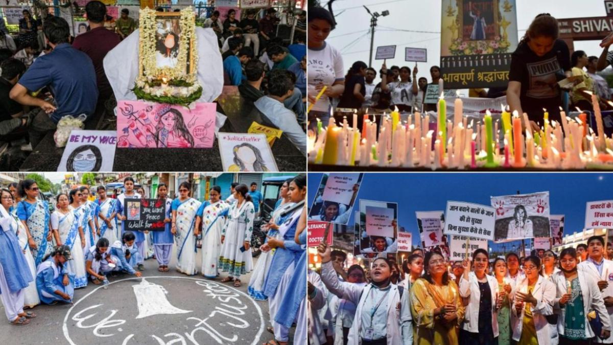 In Pictures: People stage protests across India as country boils over rape and murder of Kolkata doctor – The Financial Express