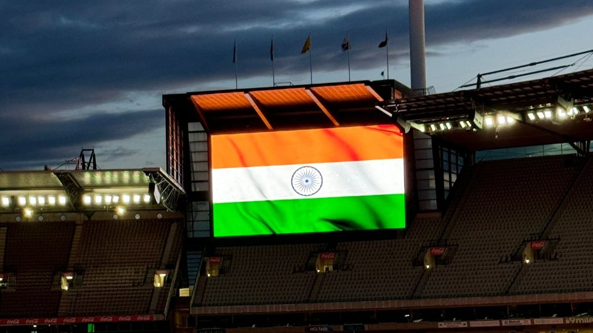 Independence Day: India National Flag Displayed On Stadium Screen At MCG; Pic Goes Viral – Free Press Journal