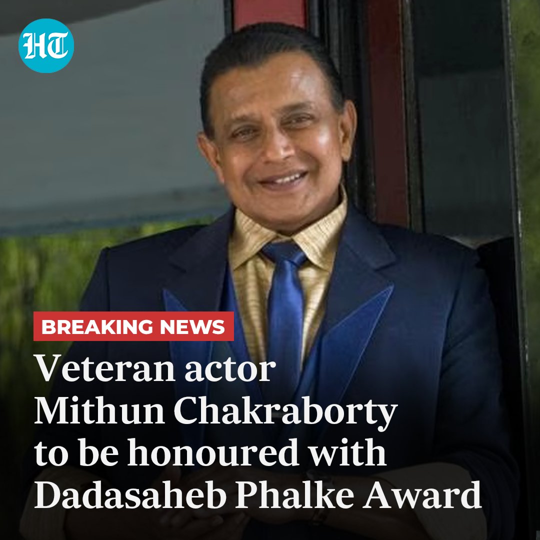 Actor Mithun Chakraborty to get Dadasaheb Phalke award – Hindustan Times