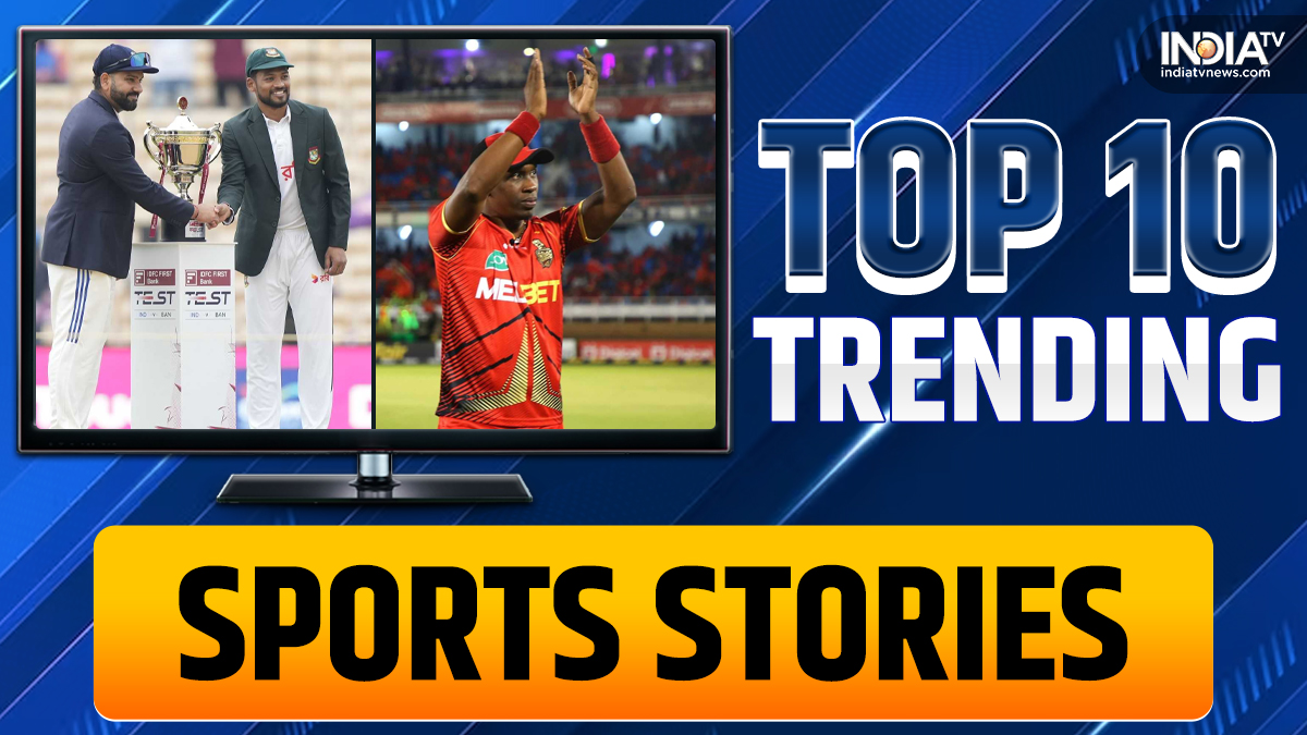 India TV Sports Wrap on September 27: Today’s top 10 trending news stories – India TV News